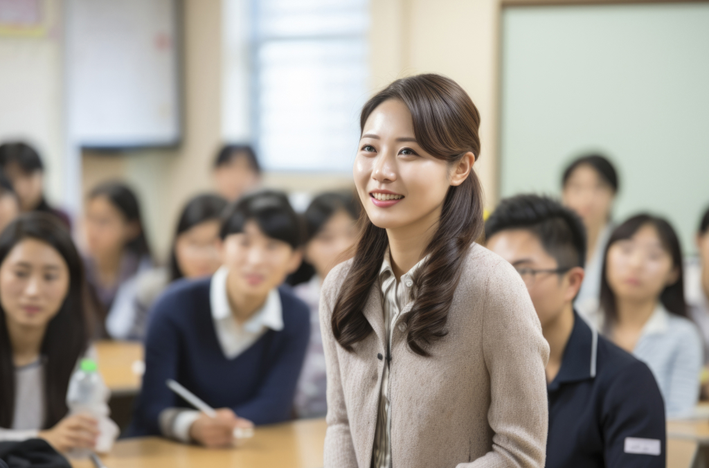 Students in a meeting