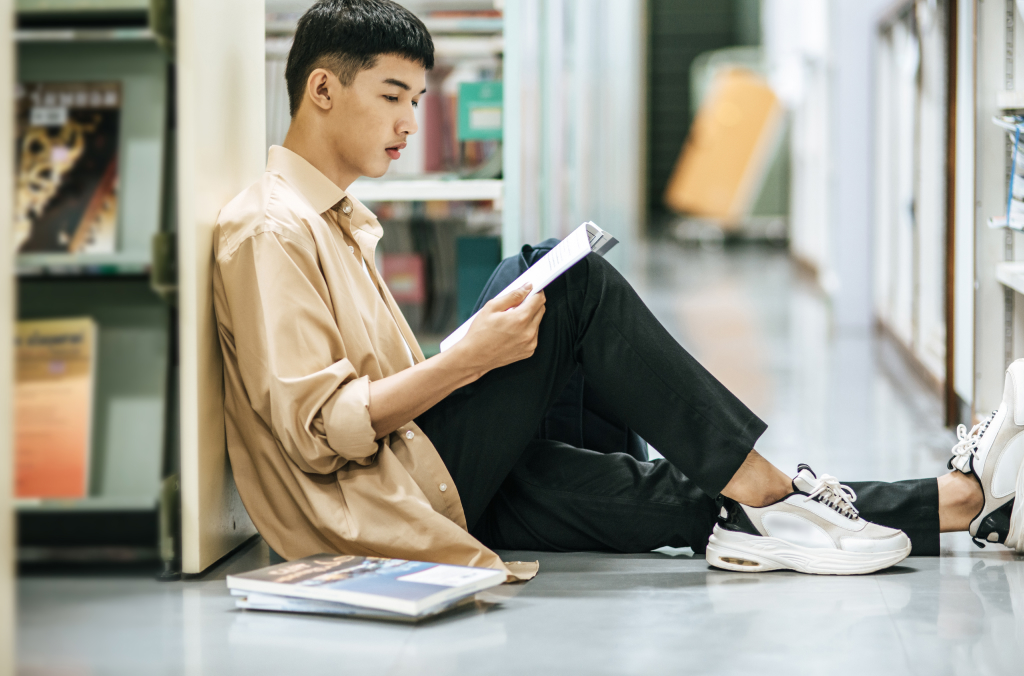 Students in a meeting