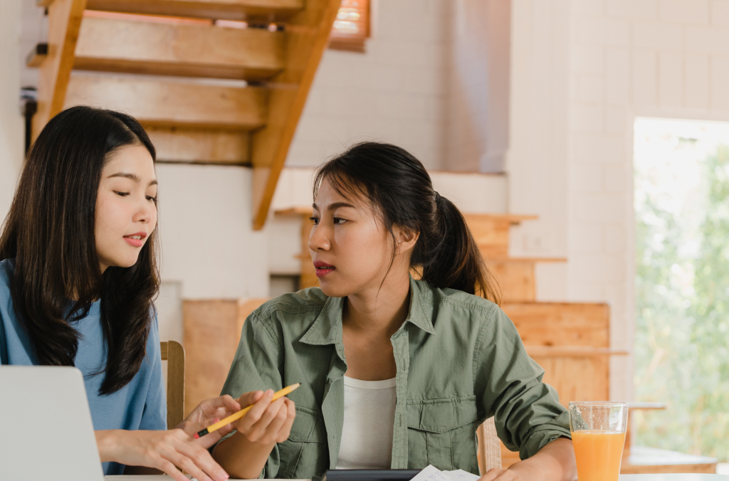 Students in a meeting